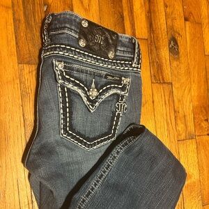 Miss Me Women's Dark Blue Boot Cut Jeans